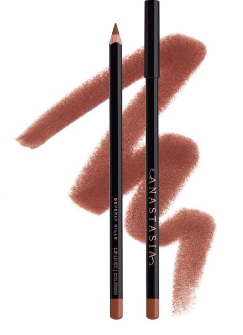 anastasia cool brown lip liner.